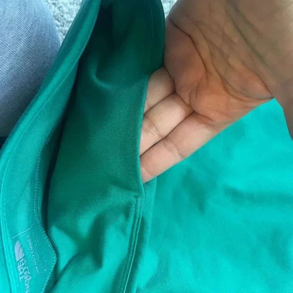NWT The North Face Womens Hatha Capri Leggings Green Active Wear - Picture 9 of 12